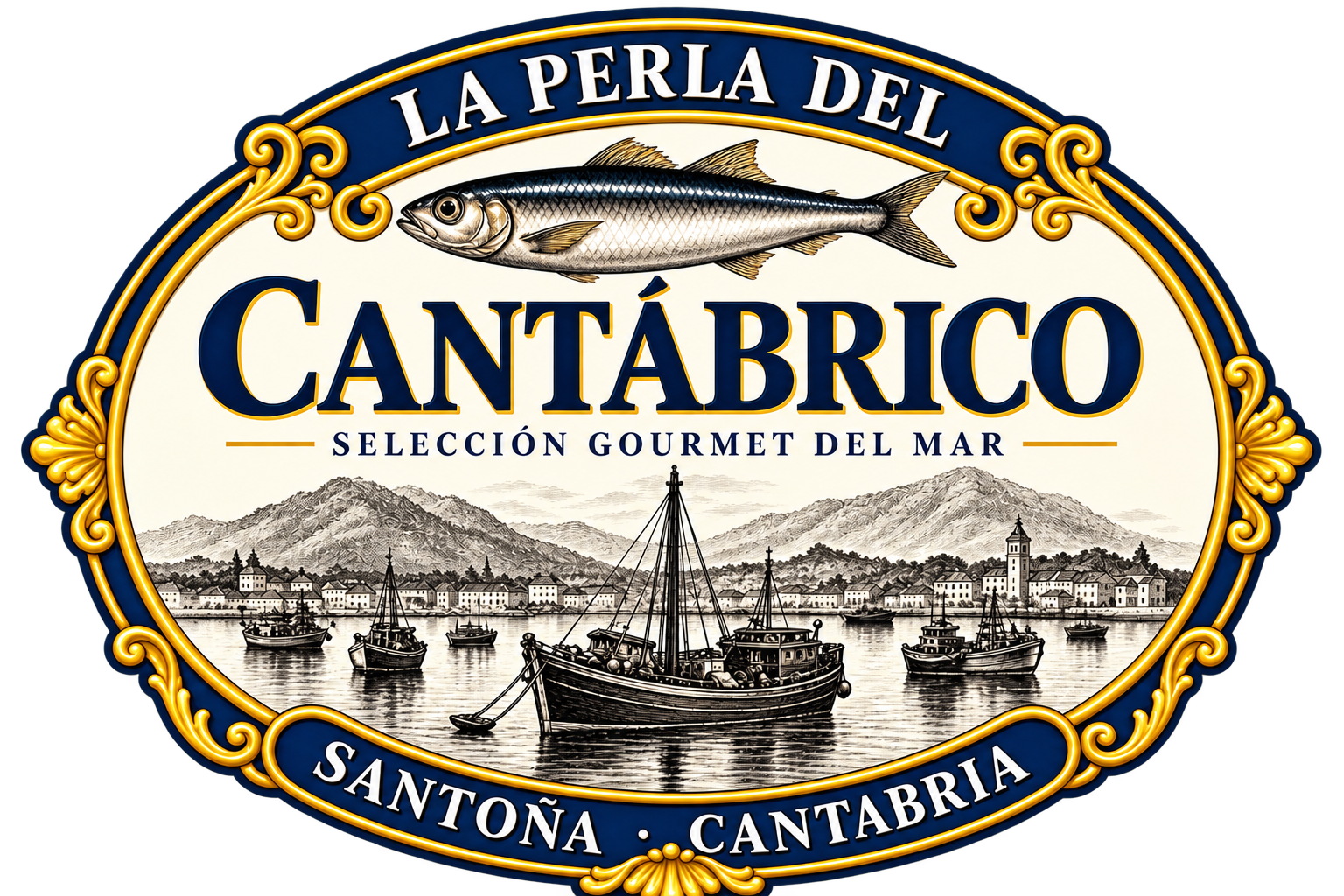 Logo de La Perla del Cantábrico